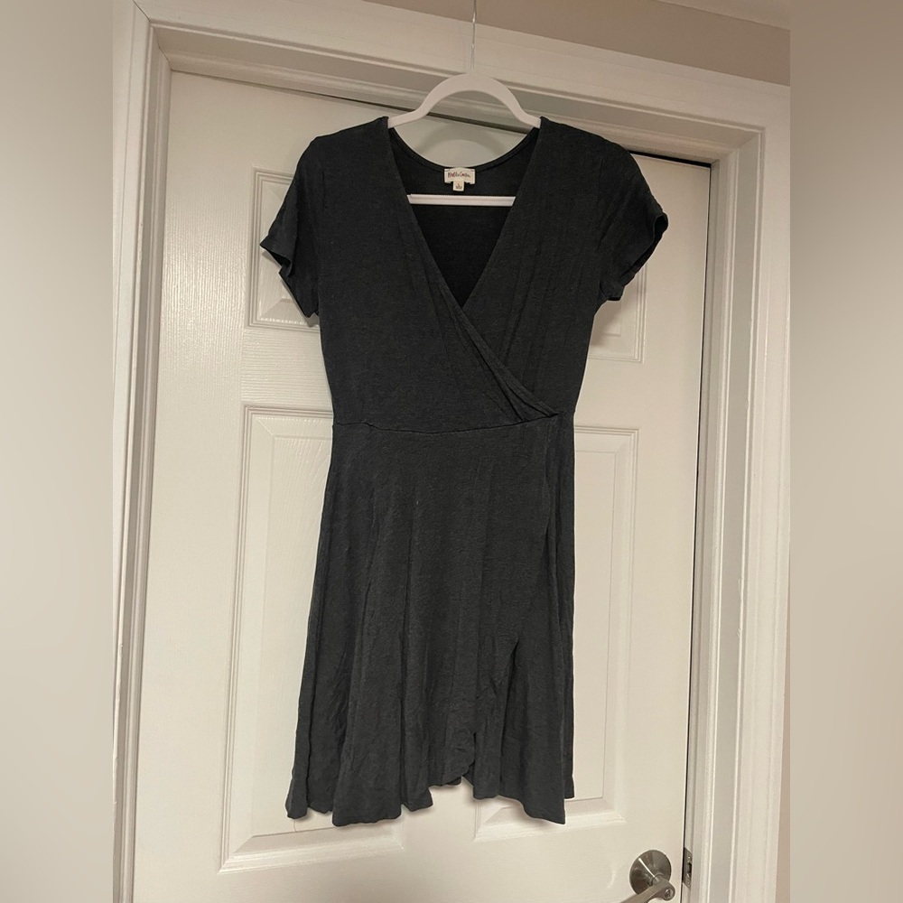 Rolla Coster Charcoal Mini Dress